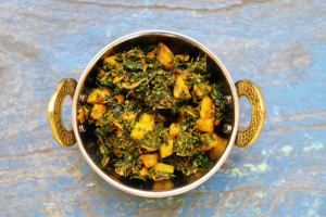 aloo methi palak